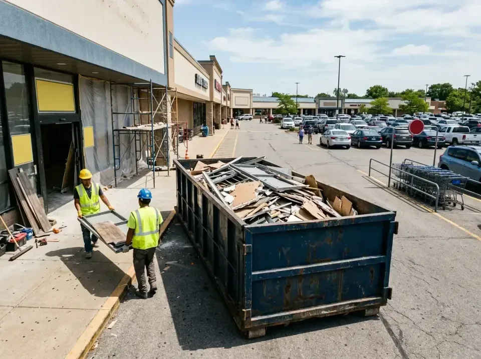 retail-store-renovation-debris-003 — frequently asked questions, Roll-off Dumpster Rentals in Lansing, KS